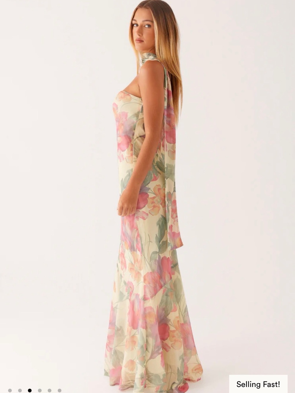 Floral Pastel Maxi Dress